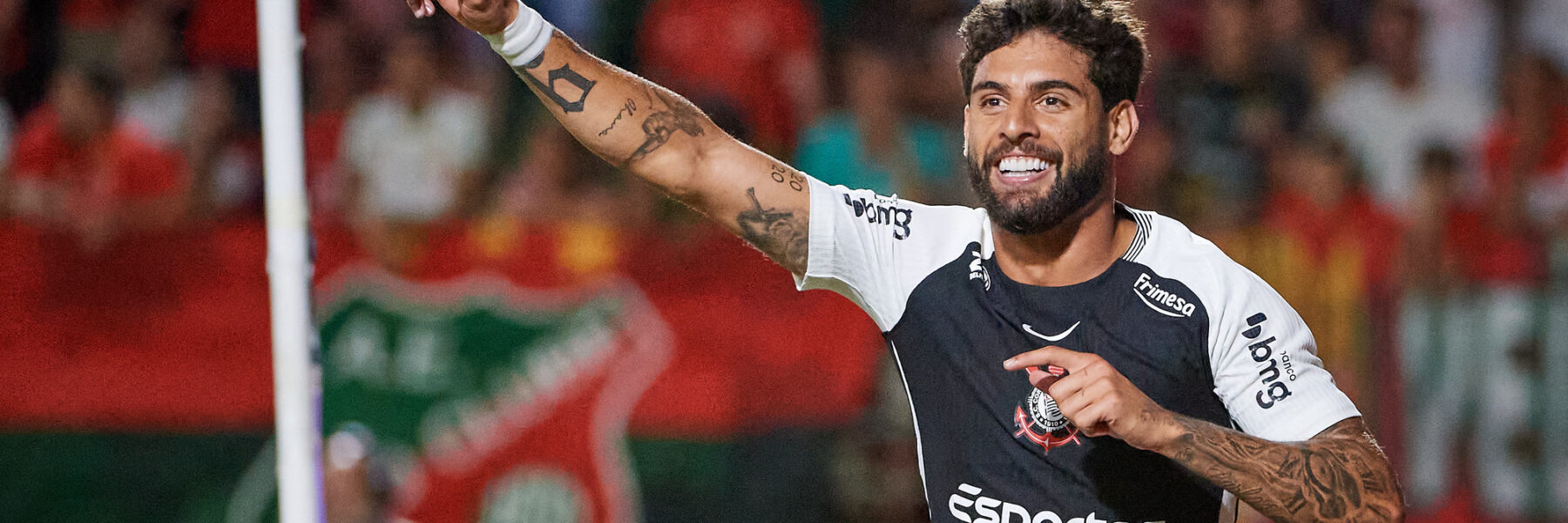 Yuri Alberto, atacante do Corinthians