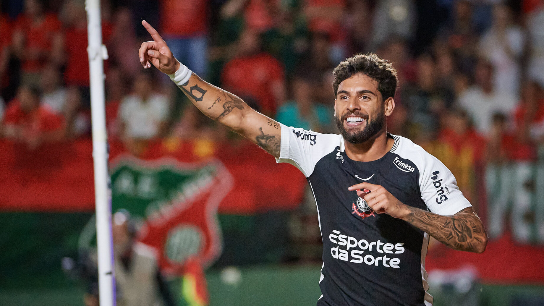 Yuri Alberto, atacante do Corinthians